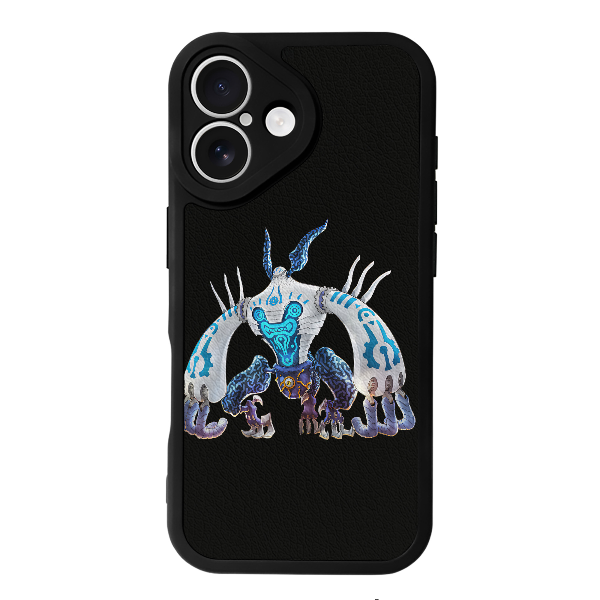 （画像用） 遊☆戯☆王 Yu-Gi-Oh! 【iPhone 16シリーズ対応】シリコンスマホケース（レザー調） 材質：シリコン